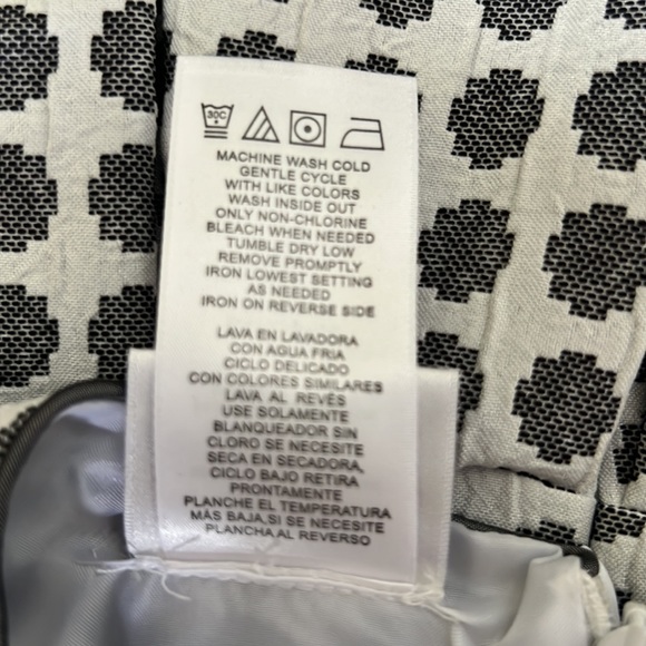 NWT - Iris & Ivy dress, size 7 - grey and white - Picture 5 of 6